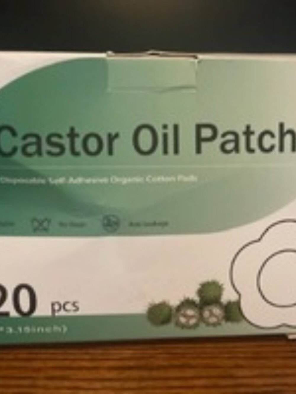 Castor Oil Patches - 120 count